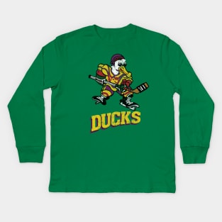 Ducks Jersey Kids Long Sleeve T-Shirt